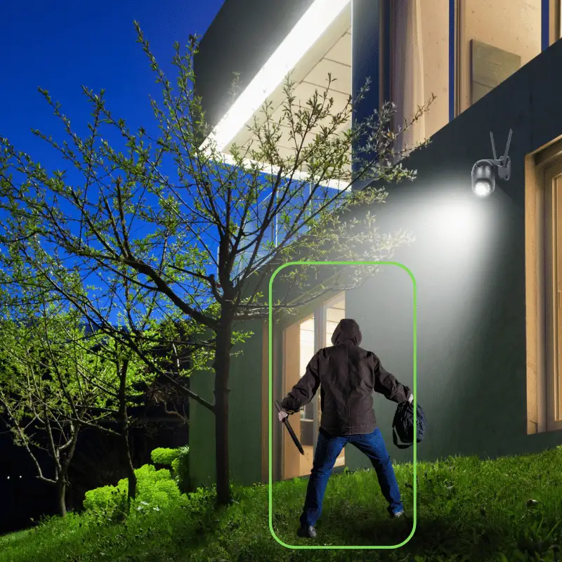 Zewnętrzna kamera WiFi IP do monitoringu QW80B